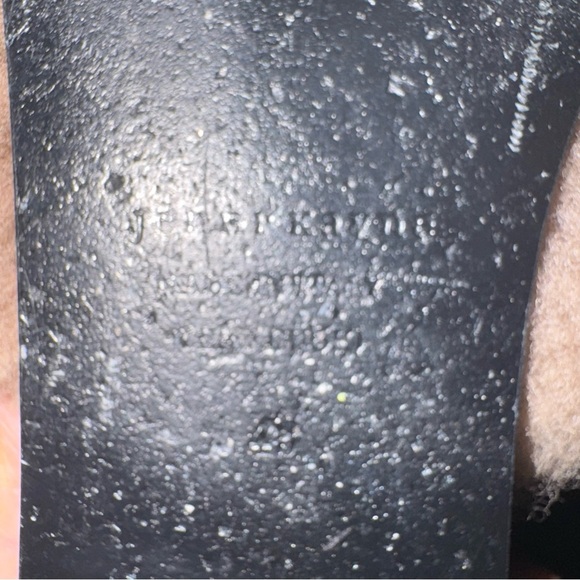 Jenni Kayne Tan Fuzzy Shearling Mules | Very Good Condition - Picture 10 of 11